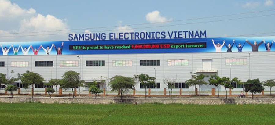Nhà máy SAMSUNG Electronic Vietnam
